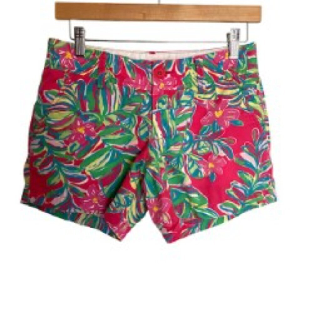 Lilly Pulitzer Pomegranate Jungle Tumble Callahan Short 2